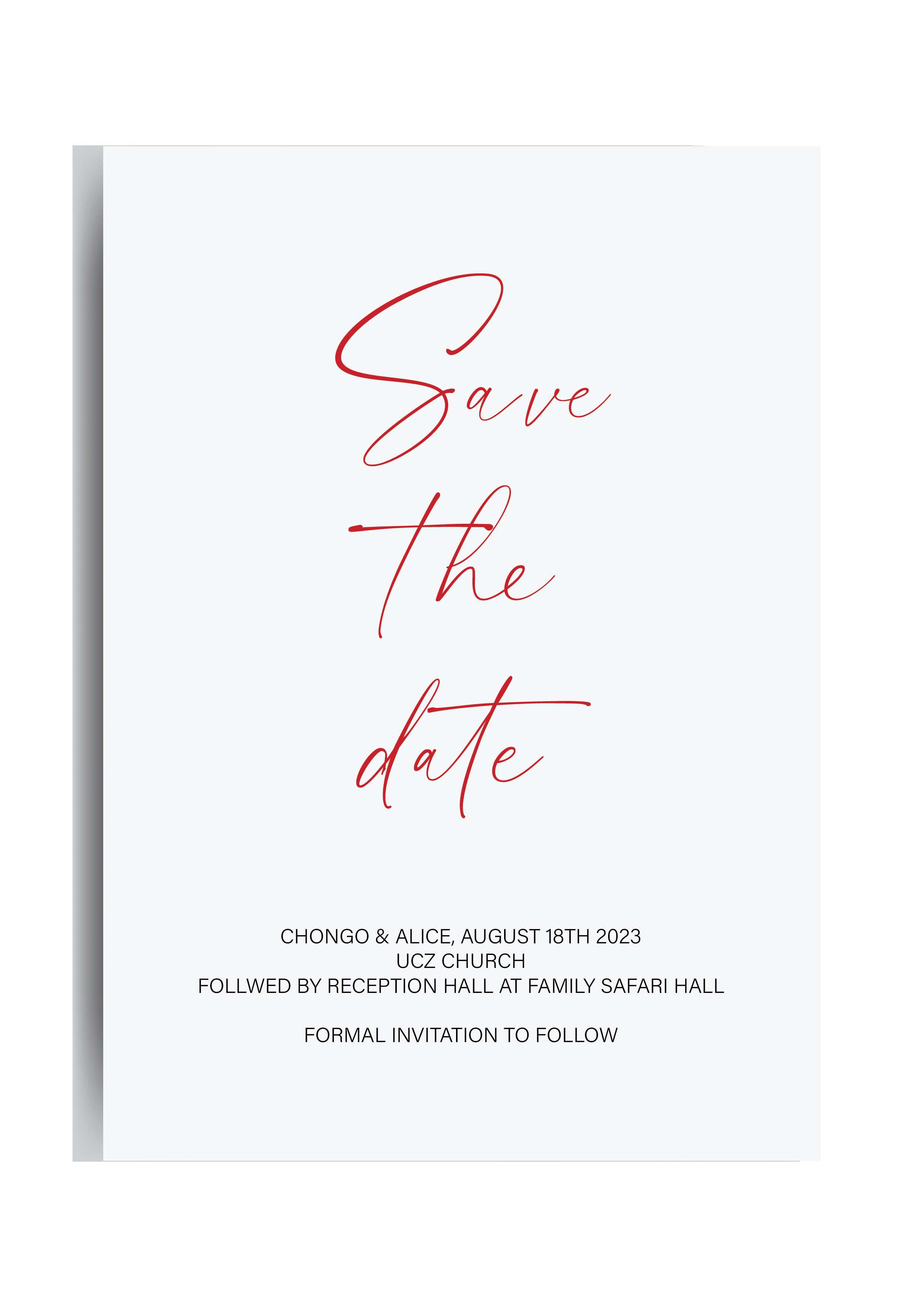 Save the Date